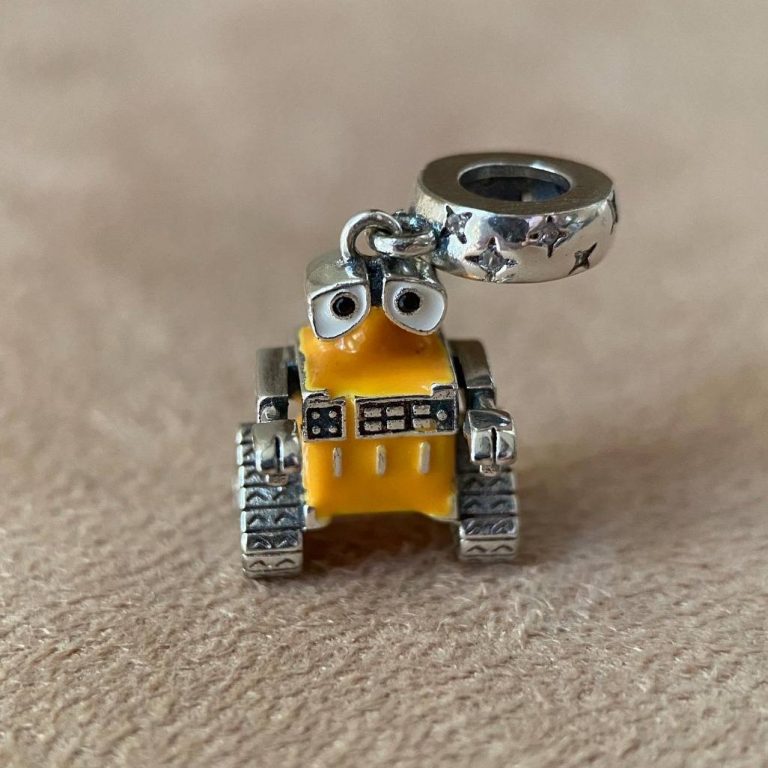 آویز نقره طرح والی Wall-E
